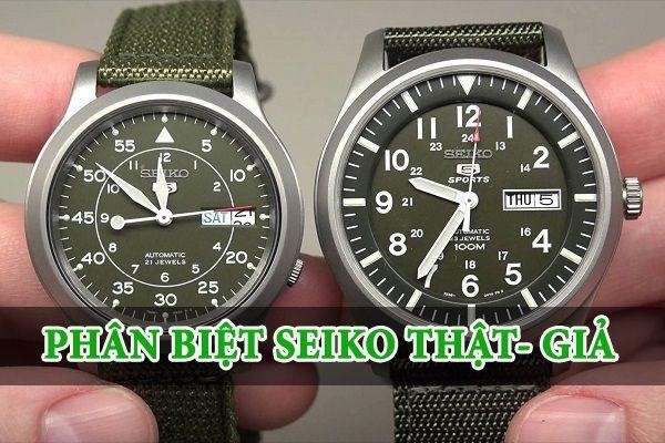BẬT MÍ cách phân biệt đồng hồ Seiko thật giả trong TÍCH TẮC - Danawatch